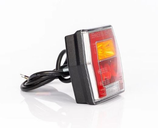 Rücklicht mit LED-Beleuchtung und 3 Funktionen