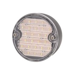 Feu arrière rond à LED avec marche arrière 44-0910