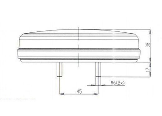 Piloto trasero LED multifunción con posición, antiniebla y marcha atrás 99-1130/1 - Was