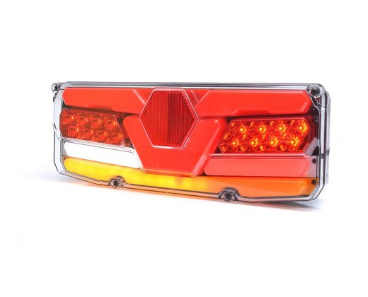 Lanterna traseira LED multifuncional direita sem triângulo 99-1199 - Was