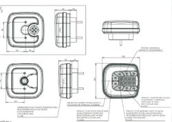 Multifunktions-LED-Kontrollleuchte rechts/links