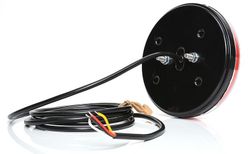 Runde LED-Multifunktions-Kontrollleuchte mit Positions-, Brems- und Blinksignal