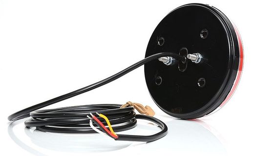 Runde LED-Multifunktions-Kontrollleuchte mit Positions-, Brems- und Blinksignal