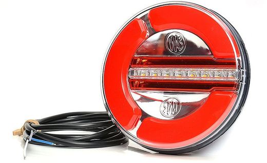 Piloto Multifuncion LED Redondo Con Posición-Marcha Atrás-Antiniebla