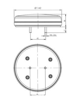 Dynamischer rechter LED-Multifunktionspilot