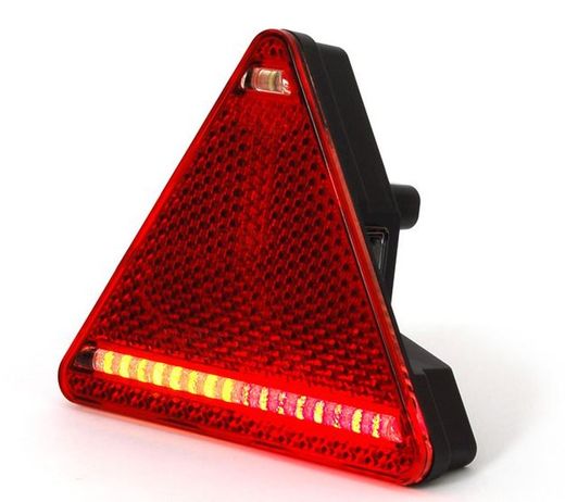 Dreieckiger Multifunktions-LED-Blinker hinten links