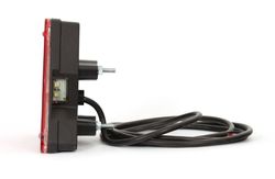 Dreieckiger Multifunktions-LED-Blinker hinten links