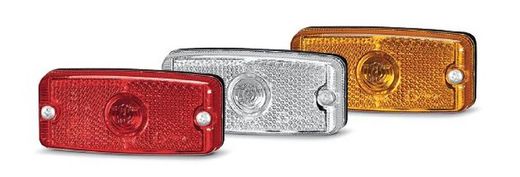 Piloto Posición Horizontal Ámbar Sin Soporte