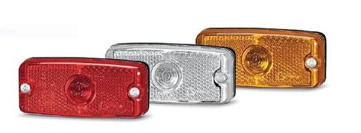 Piloto Posición Horizontal Blanco Sin Soporte