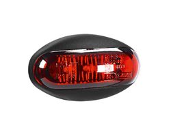 Piloto Posición Led Rojo 12/24v Con Cable De 0,5m