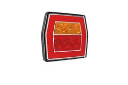 Feu arrière à LED avec position, stop et direction 12-24v FT-122LEDBAJONET - Fristom
