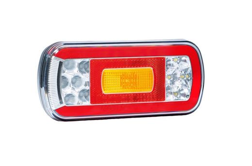 Luz traseira LED multifuncional com marcha ré FT-130COFLED - Fristom