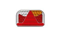 Feu arrière LED multifonction droit avec triangle FT-170PTBLED - Fristom
