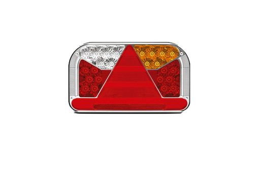 Piloto trasero LED multifunción derecho con triángulo FT-170PTBLED - Fristom