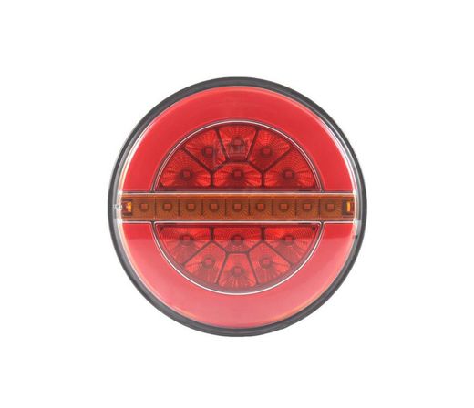 Lanterna traseira LED multifuncional redonda direita 47-1884