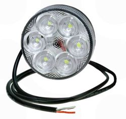 Pro-Mini-Ring Runde LED-Rückfahrleuchte Weiß