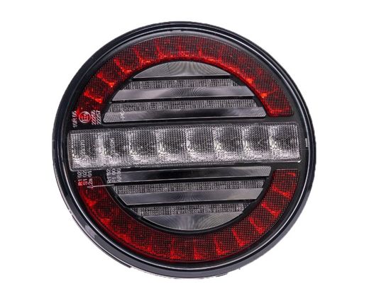 Lanterna traseira redonda LED com luz de posição, neblina e ré FT-214LED - Fristom