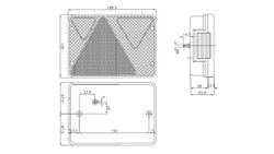 Rechte Anhängerleuchte mit Nebelscheinwerfer