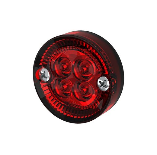 Voyant lumineux LED rouge 12-24 V avec câble de 500 mm