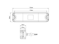 LED-Trolley-Rücklicht