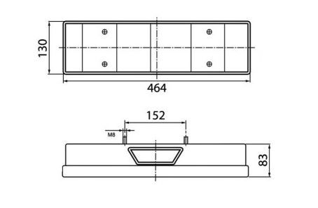 Piloto trasero derecho DAF CF-XF (1995-2001)