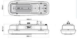 Rechte Rückleuchte für Iveco Daily