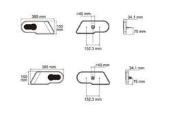 Feu arrière LED droit 6 fonctions
