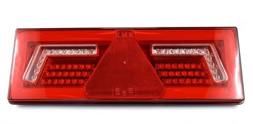 Piloto Trasero Derecho LED Efecto Neón Con Triángulo