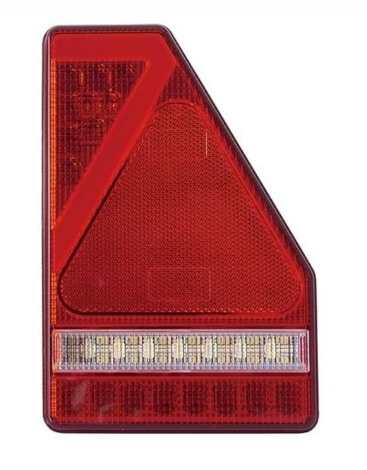 Piloto Trasero Derecho LED Triangular 5 Funciones