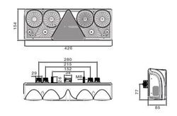 Linke Rückleuchte Europint II ohne Kennzeichenbeleuchtung Schmitz-Version