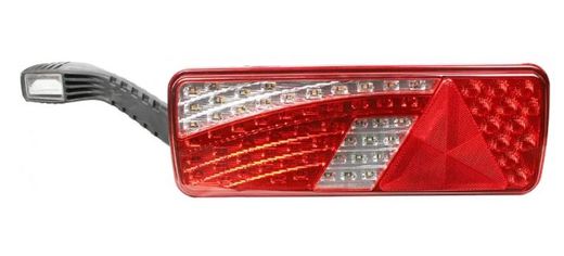 Piloto trasero full led izquierdo con cuerno