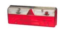 Linke Rückleuchte für Europoint III Hybrid mit Kennzeichenbeleuchtung