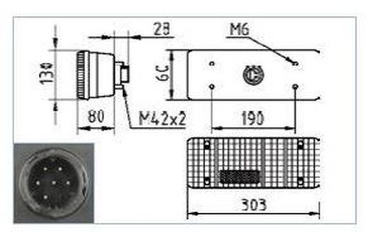 Linke Rückleuchte für Iveco Daily (ab 2006)