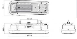 Linke Rückleuchte für Iveco Daily