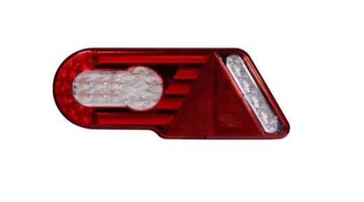 Luz traseira esquerda LED 6 funções