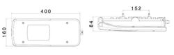 Fanale posteriore sinistro a LED LC11 Iveco