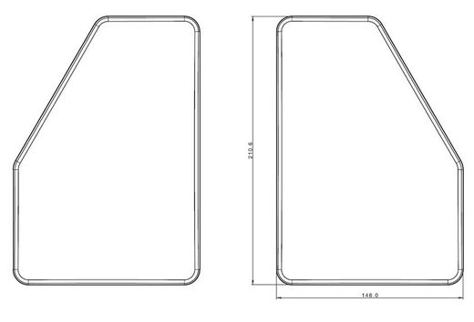 Feu arrière gauche multifonction à LED