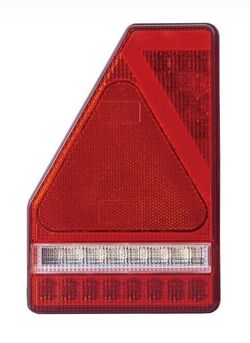 Piloto Trasero Izquierdo LED Triangular 5 Funciones