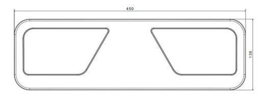Piloto trasero LED izquierdo multifunción FT-700-066LLED - Fristom