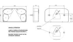 Multifunktions-Rücklicht links mit Bajonettanschluss