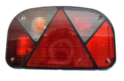 Piloto Trasero Izquierdo Multipoint II Con Luz De Matrícula Lateral