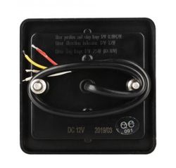 Piloto Trasero LED Cuadrado 10x10