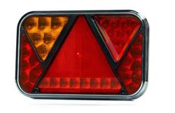 Rechte LED-Rückleuchte mit Nebelscheinwerfer (12 V)