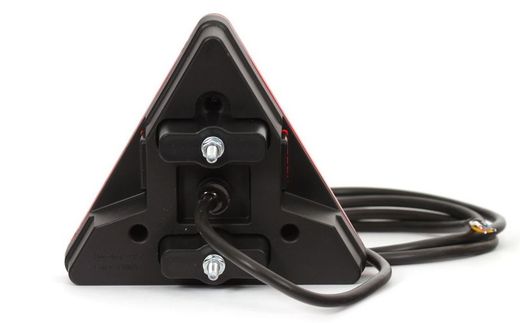 Linke dreieckige dynamische LED-Rückleuchte