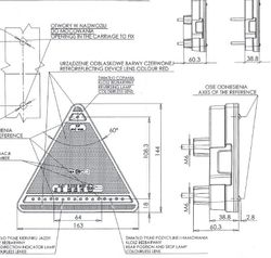 Piloto Trasero LED Dinámico Triangular Izquierdo