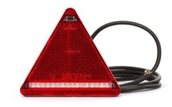 Linke dreieckige dynamische LED-Rückleuchte