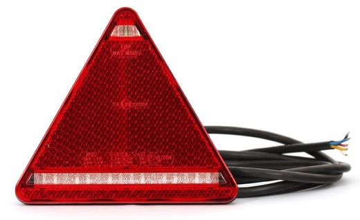 Piloto Trasero LED Dinámico Triangular Izquierdo