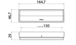 Linke/rechte LED-Rückleuchte mit 3 Funktionen
