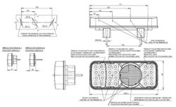 Feu arrière LED multifonction gauche