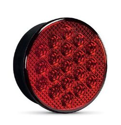 Luce posteriore a LED rossa 12/24 V con posizione e freno